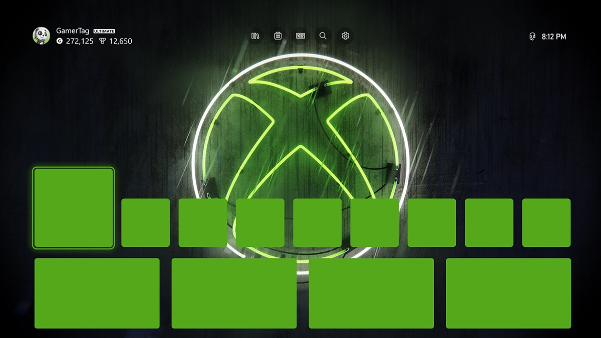 Preview image for Neon Xbox wallpaper