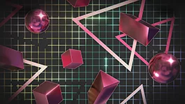 Thumbnail image for Retro Grid (Pink) wallpaper