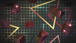 Thumbnail image for Retro Grid (Crimson) wallpaper