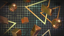 Thumbnail image for Retro Grid (Orange) wallpaper