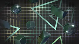 Thumbnail image for Retro Grid (Sage) wallpaper